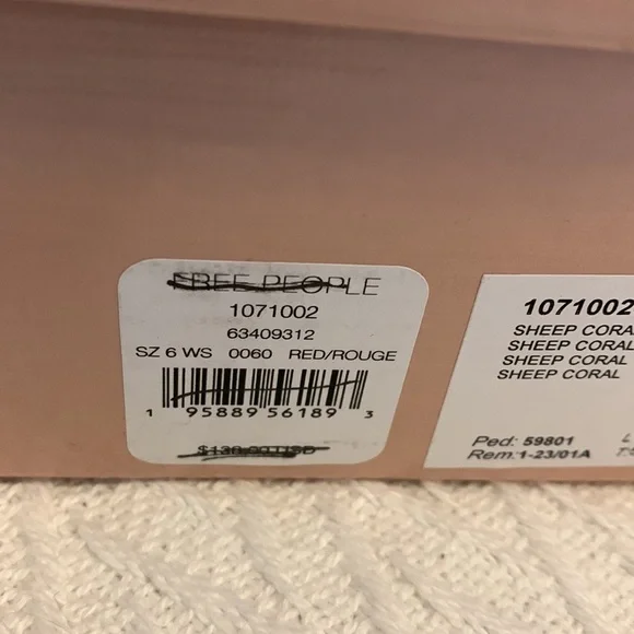 NIB Free People Vicenza strappy sandals 100% leather size 6/European 37 - Picture 6 of 6